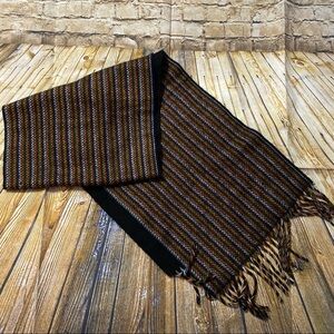Outbrook Acrylic Fringed Unisex Colorful stripe Scarf Germany